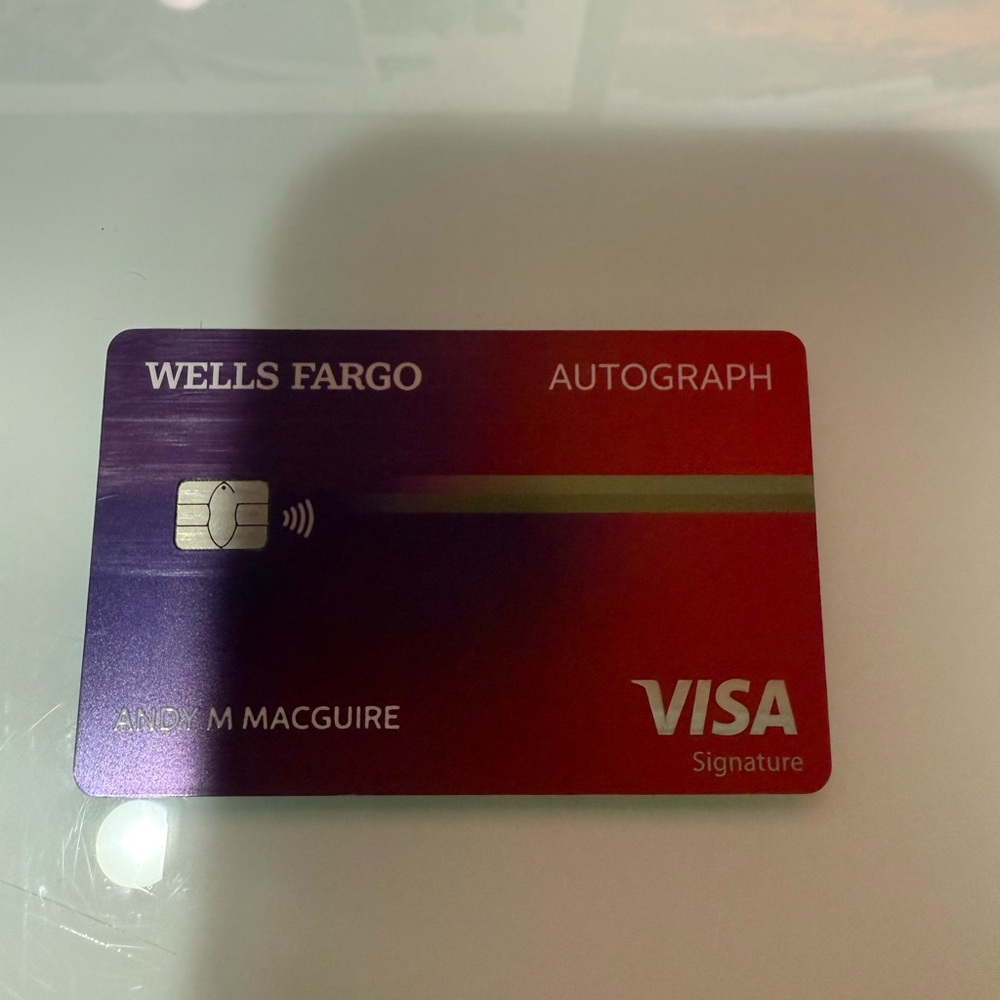 Wells Fargo Autograph Visa Card
